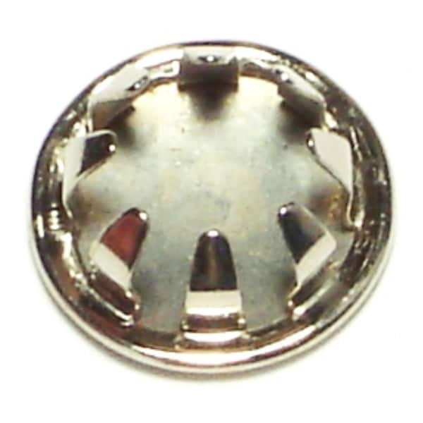 1/2" Zinc Plated Steel Flush Head Hole Plugs 15PK